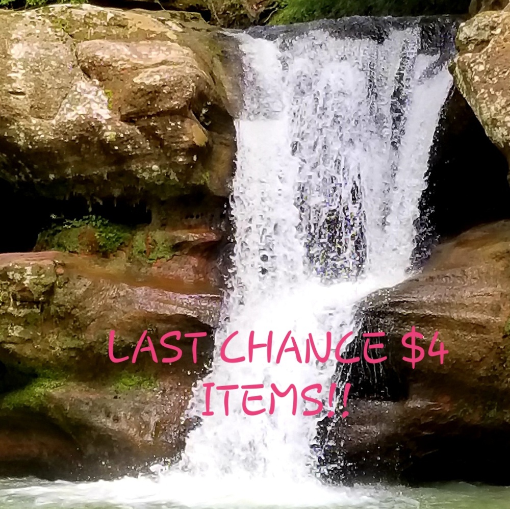 Last chance items $4--get em before they go!